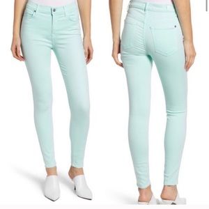 7 for all Mankind Mint Skinny Jeans